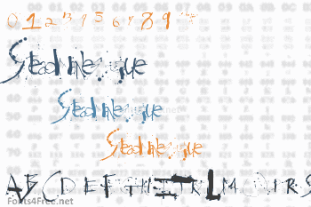 Steadmanesque Font