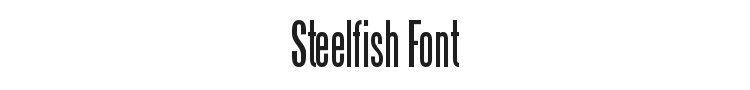 Steelfish Font