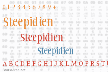 Steepidien Font