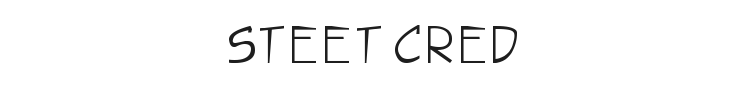 Steet Cred Font