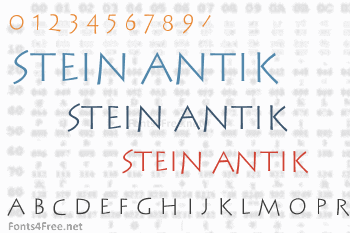 Stein Antik Font