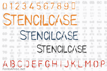 Stencilcase Font