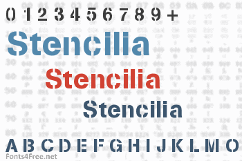 Stencilia Font