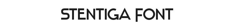 Stentiga Font