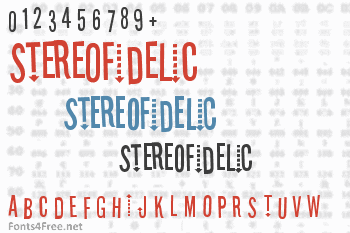 Stereofidelic Font