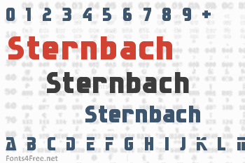 Sternbach Font