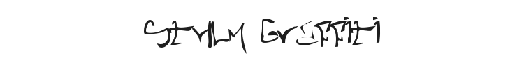 STHLM Graffiti Font Preview