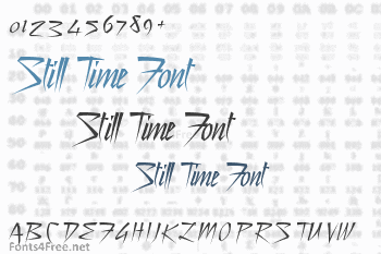 Still Time Font