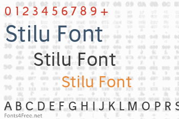 Stilu Font