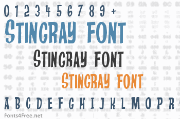 Stingray Font