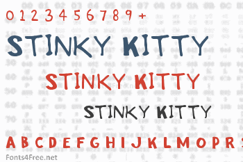 Stinky Kitty Font