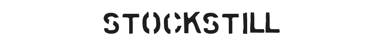 Stockstill Font