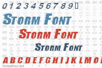 Storm Font