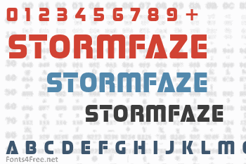 Stormfaze Font