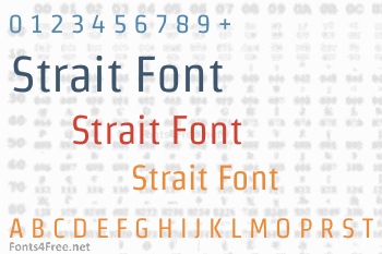 Strait Font