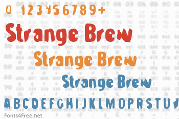 Strange Brew Font