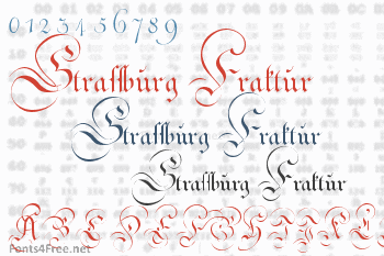 Strassburg Fraktur Font