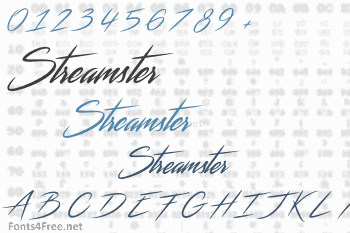 Streamster Font