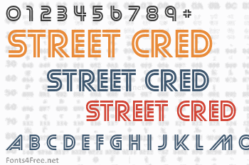 Street Cred Font