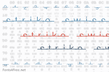 Strike Swiss Font