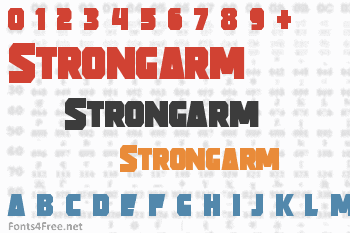 Strongarm Font