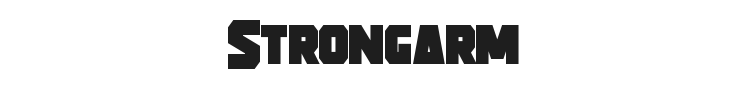 Strongarm Font