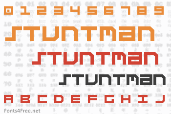 Stuntman Font