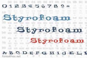 Styrofoam Feelings Font