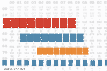 SubSquare Font