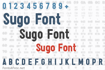 Sugo Font