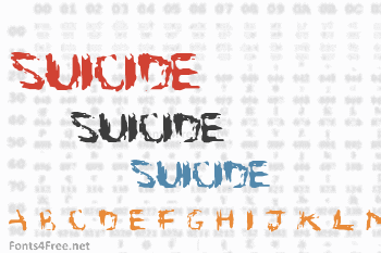 Suicide Font