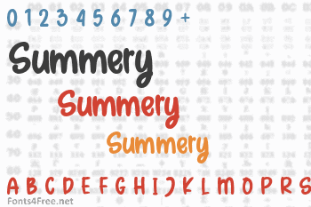 Summery Font