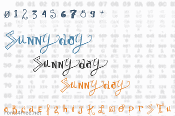 Sunny Day Font