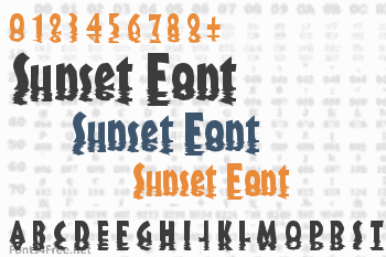 Sunset Font