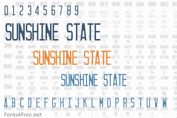 Sunshine State Font