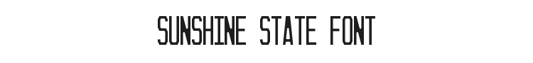 Sunshine State Font