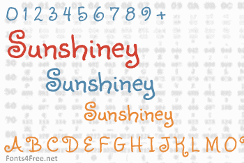 Sunshiney Font