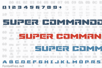 Super Commando Font