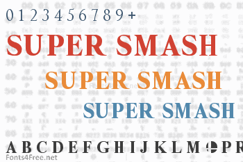 Super Smash Font