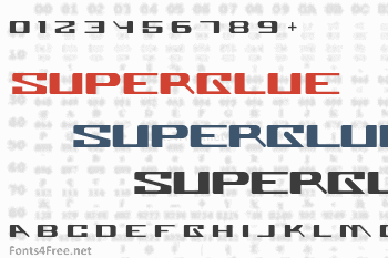 Superglue Font
