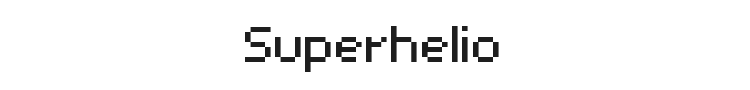 Superhelio Font