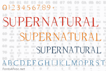 Supernatural Knight Font