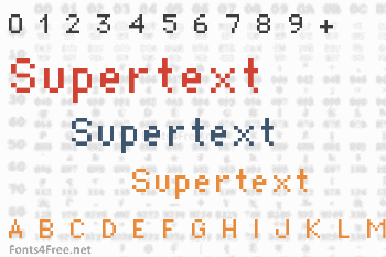 Supertext Font