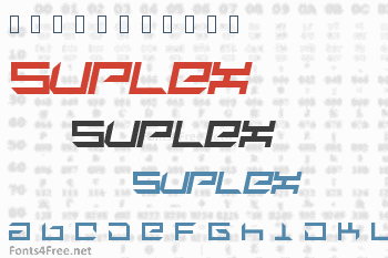 Suplex Font