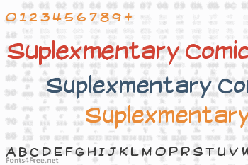 Suplexmentary Comic Font