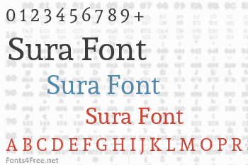 Sura Font