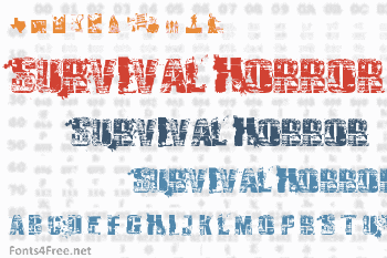 Survival Horror Font