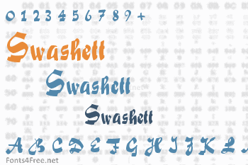 Swashett Font