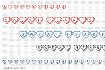 Sweat Hearts Font