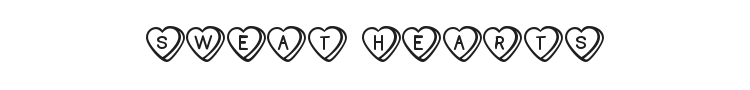Sweat Hearts Font Preview